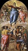 El Greco The Assumption of the Virgin oil on canvas